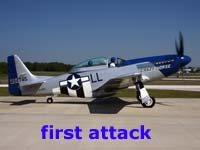 Mustang First Attack
